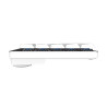 Wireless mechanical keyboard Dareu EK868 Bluetooth (white&blue)