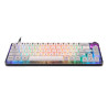 Mechanical gaming keyboard Motospeed CK69 RGB (white)