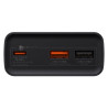 Powerbank Baseus Adaman Metal, 20000mAh, 30W (black)