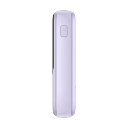 Powerbank Baseus Qpow Pro with Lightning cable, USB-C, USB, 10000mAh, 20W (purple)