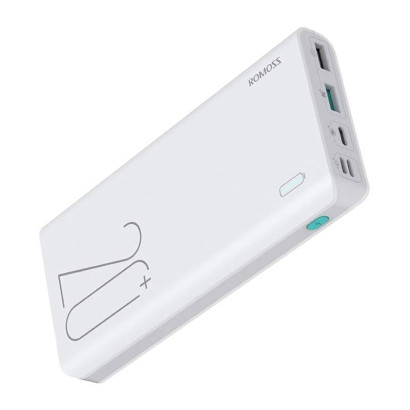 Powerbank Romoss Sense 6+, 20000mAh (white)