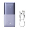 Powerbank Baseus Bipow Pro 10000mAh, 2xUSB, USB-C, 20W (purple)