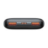 Powerbank Baseus Bipow Pro 10000mAh, 2xUSB, USB-C, 20W (black)