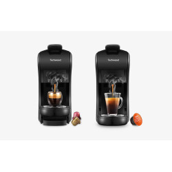 Capsule coffee maker Techwood TCA-196N (black)