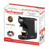 Capsule coffee maker Techwood TCA-196N (black)