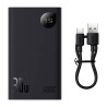 Powerbank Baseus Adaman 2, 20000mAh, 30W, 3xUSB, USB-C (black)