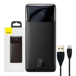 Powerbank Baseus Bipow 30000mAh, 20W (black)