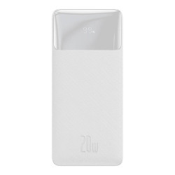 Powerbank Baseus Bipow 20000mAh, 20W (white)