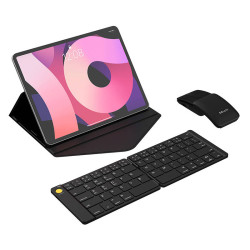 Set Wireless foldable Keyboard Delux KF10 and mouse MF10PR