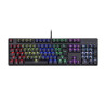 Mechanical keyboard Motospeed CK107 RGB (black)