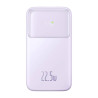 Powerbank Baseus Comet with USB to USB-C cable, 10000mAh, 22.5W (purple)