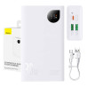 Powerbank Baseus Adaman 2, 20000mAh, 30W, (white)