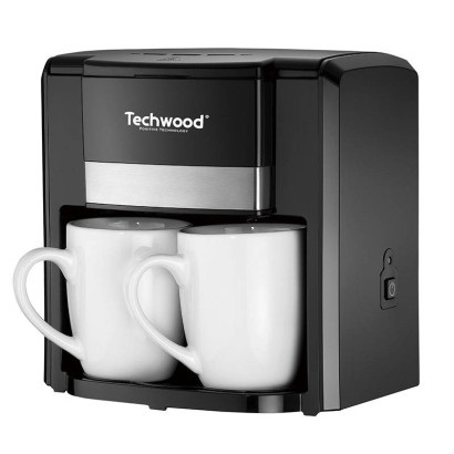 2-cup pour-over coffee maker Techwood (black)