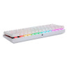 Wireless Mechanical keyboard Motospeed SK62 White (red switch)