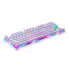 Mechanical gaming keyboard Motospeed K87S RGB (white)
