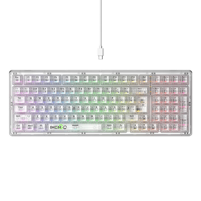 Mechanical Gaming Keyboard Havit KB875L Transparent