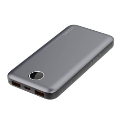 Powerbank LDNIO PQ10, 2xUSB, 22.5W, 10000mah (Grey)