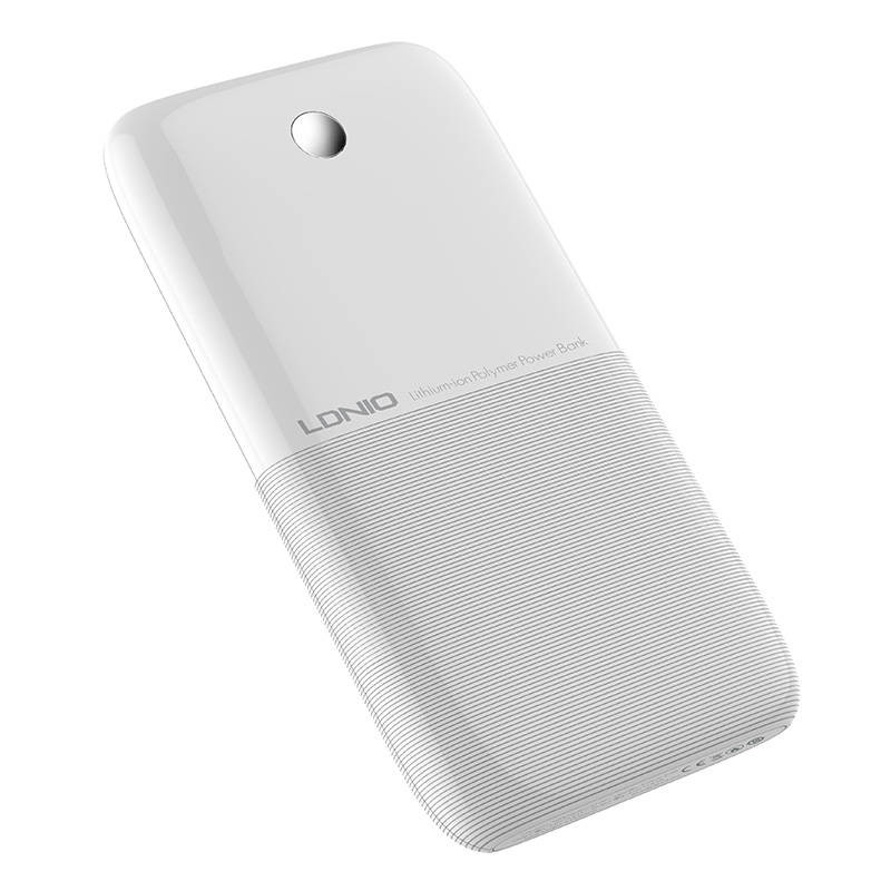 LDNIO PR1009 Powerbank 2 USB (white) + MicroUSB Cable