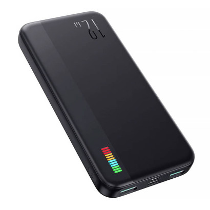 Dazzling 12W Power Bank 10000mAh Joyroom JR-T016 (black)